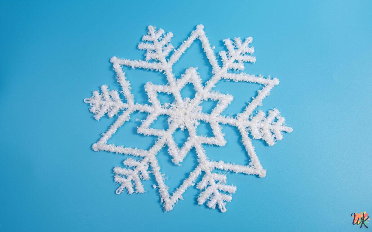 Fiocchi di neve 1 Disegni da colorare Fiocchi di neve