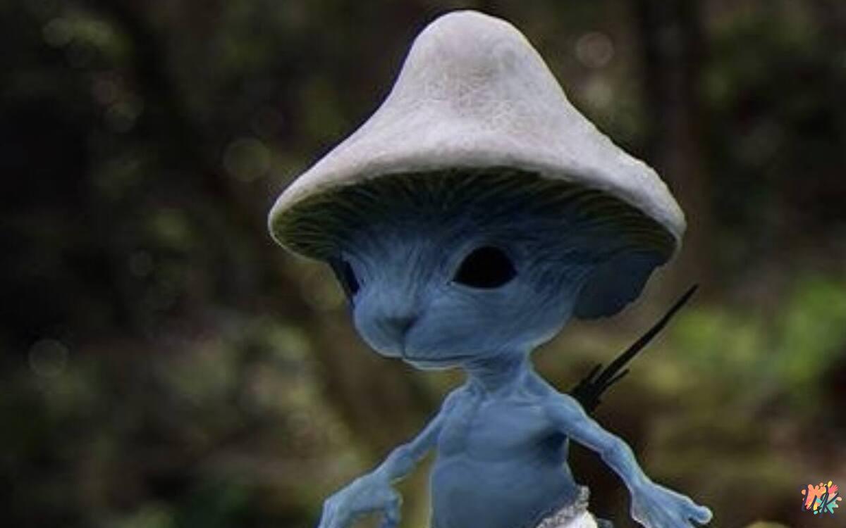 Gatto Puffo 1 Disegni da colorare Gatto Puffo