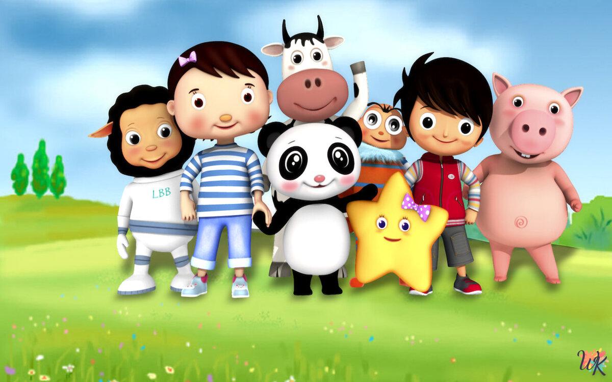 Little Baby Bum 1 Disegni da colorare Little Baby Bum