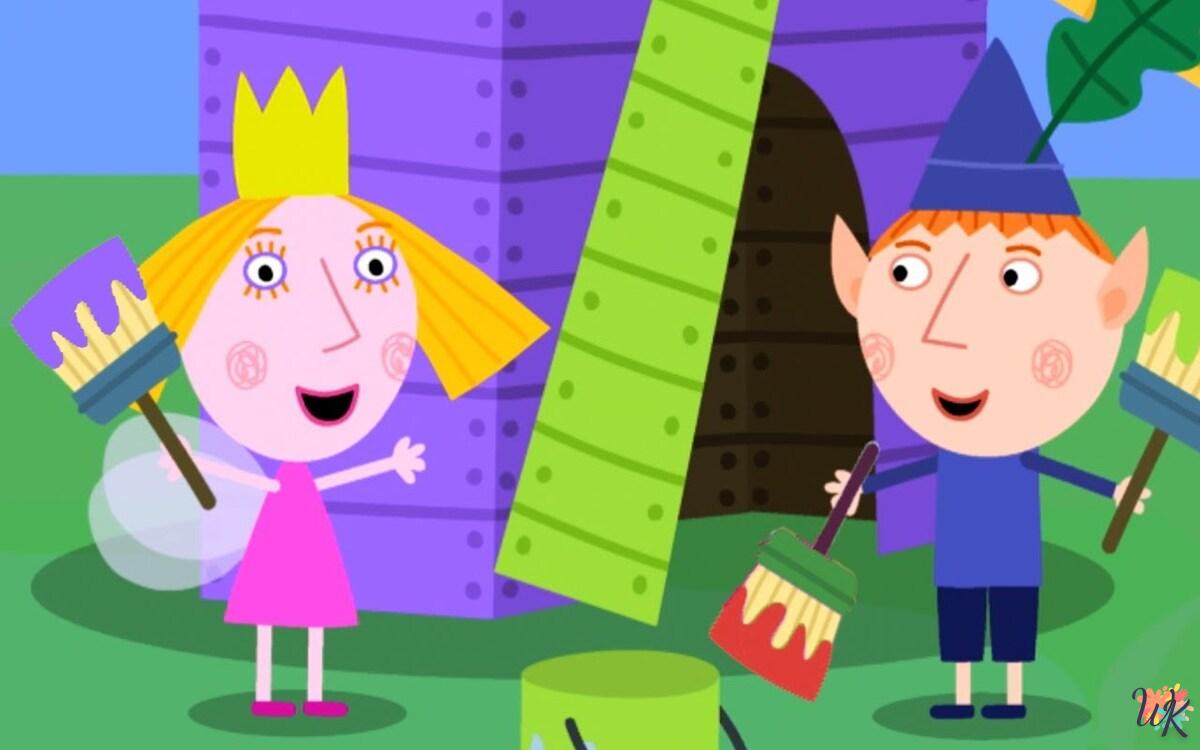 Ben e Holly 1 Disegni da colorare Ben e Holly