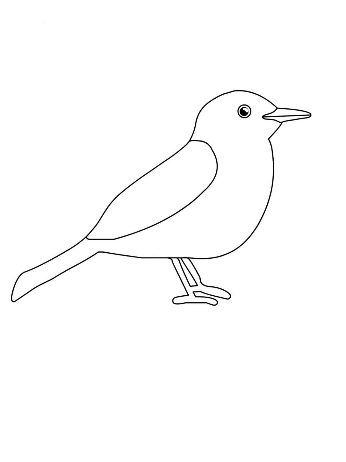 20 Disegni Di Merlo Da Colorare Per Bambini | Disegnidacolorarewk