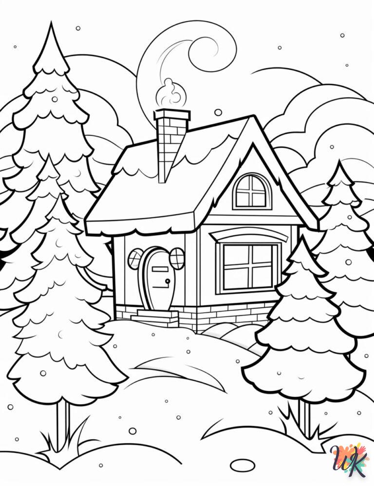 110 Disegni Di Paesaggi Invernali Da Colorare 110 Disegni Di Paesaggi Invernali Da Colorare