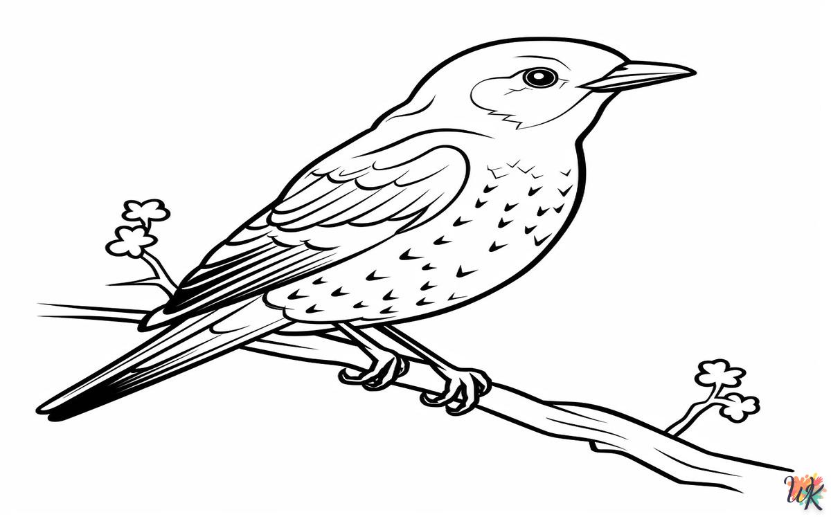 Merlo 1 Disegni da colorare Merlo