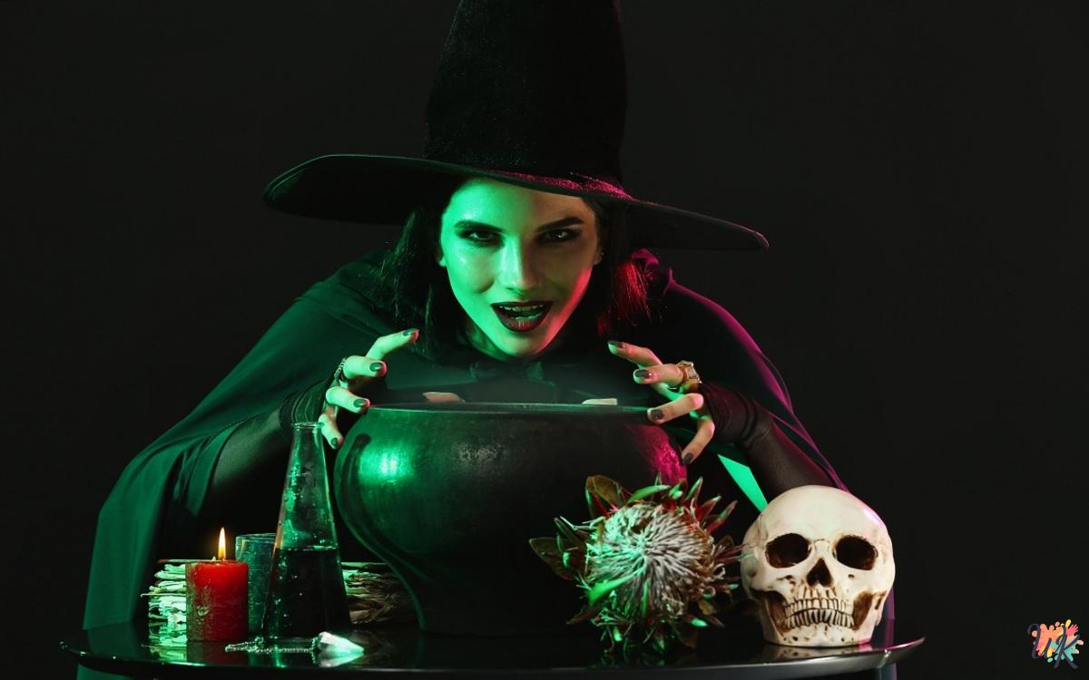 Strega 1 Disegni da colorare Strega