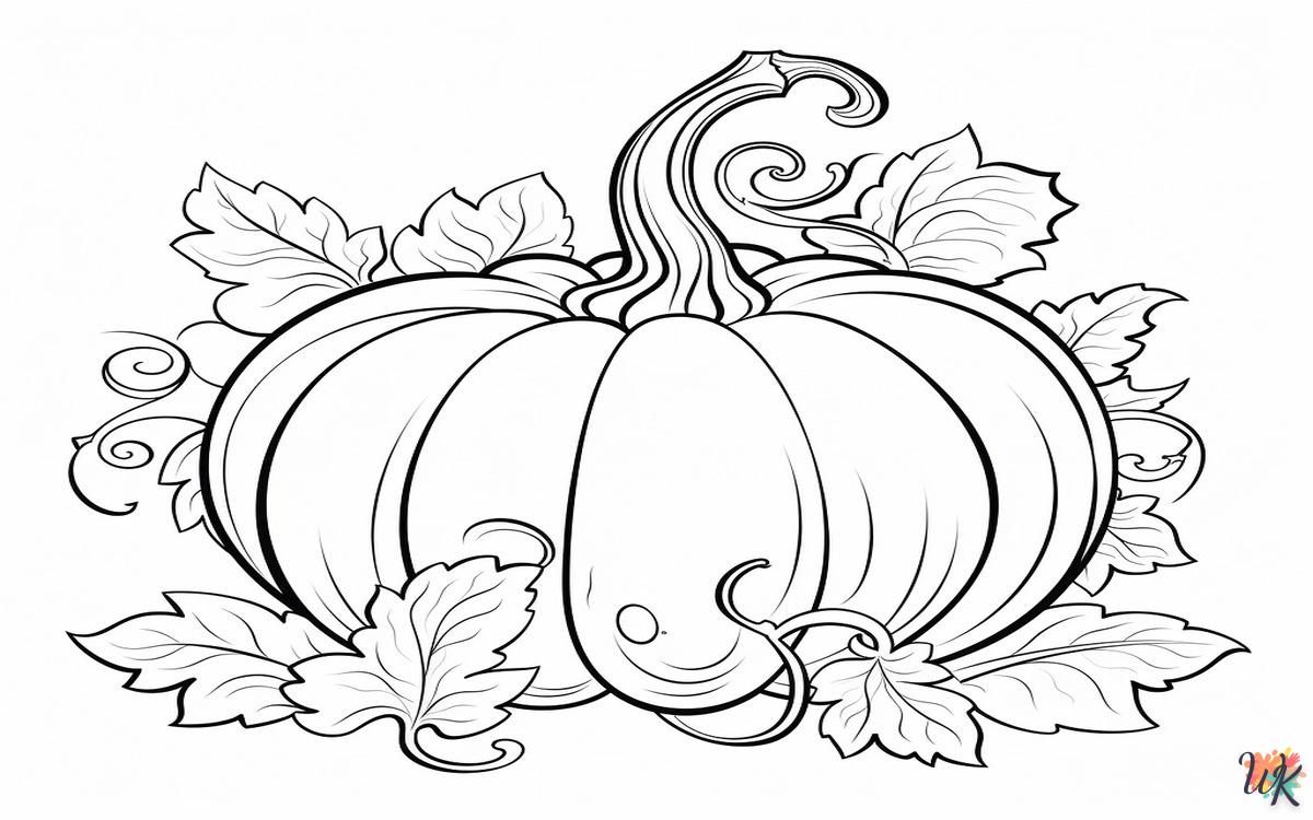 Zucca 1 Disegni da colorare Zucca