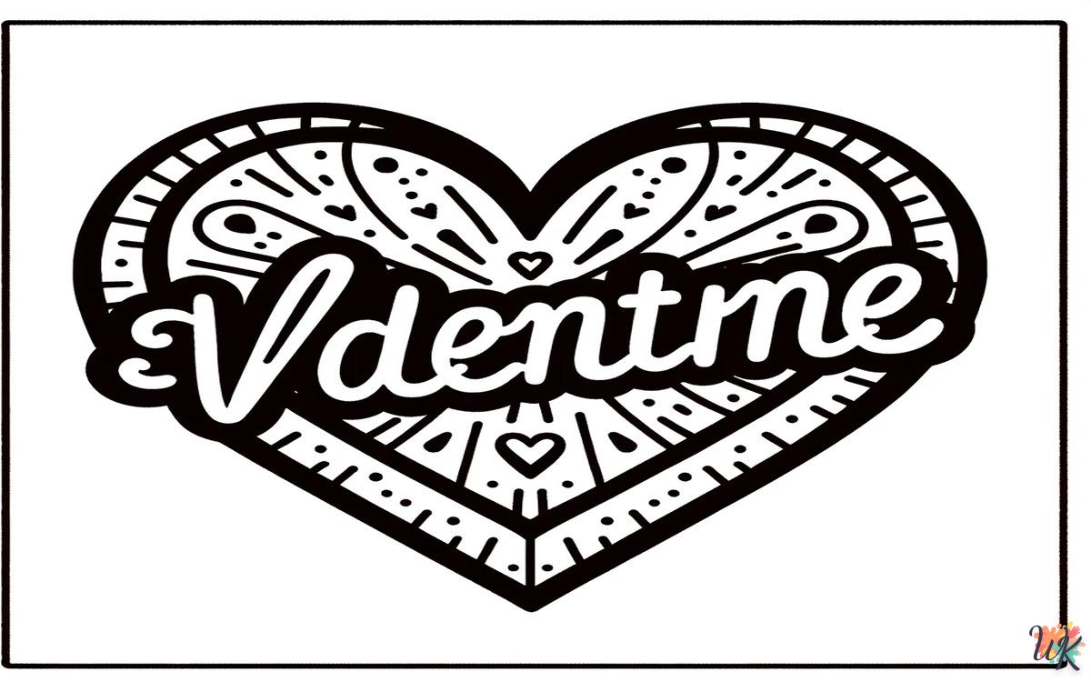 Biglietto San Valentino 1 Disegni da colorare Biglietto San Valentino