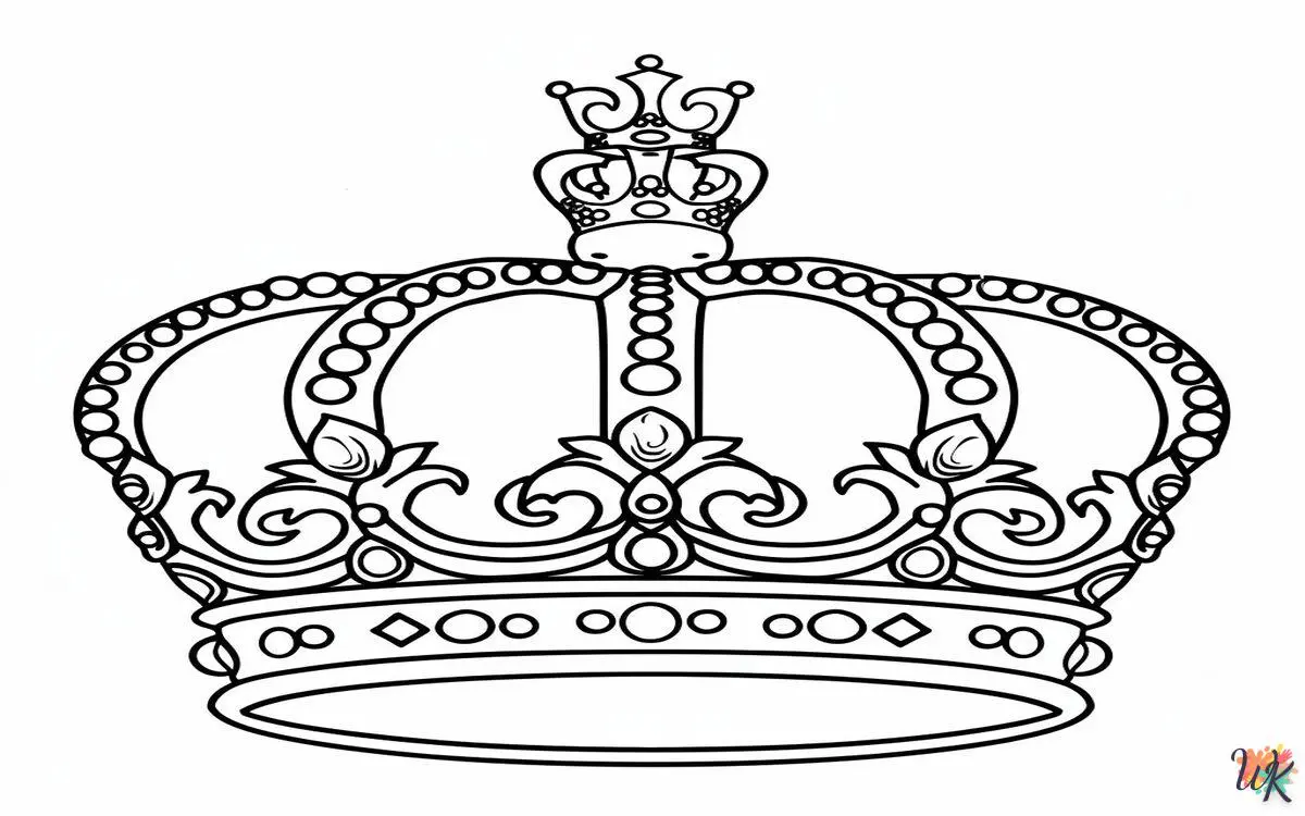 Corona 1 Disegni da colorare Corona