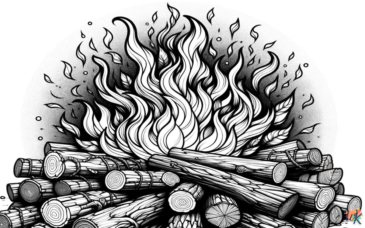 Fuoco 1 Disegni da colorare Fuoco