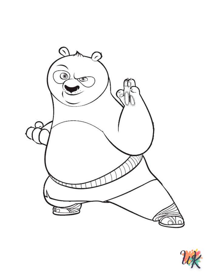 Disegni da Colorare Kung Fu Panda 99