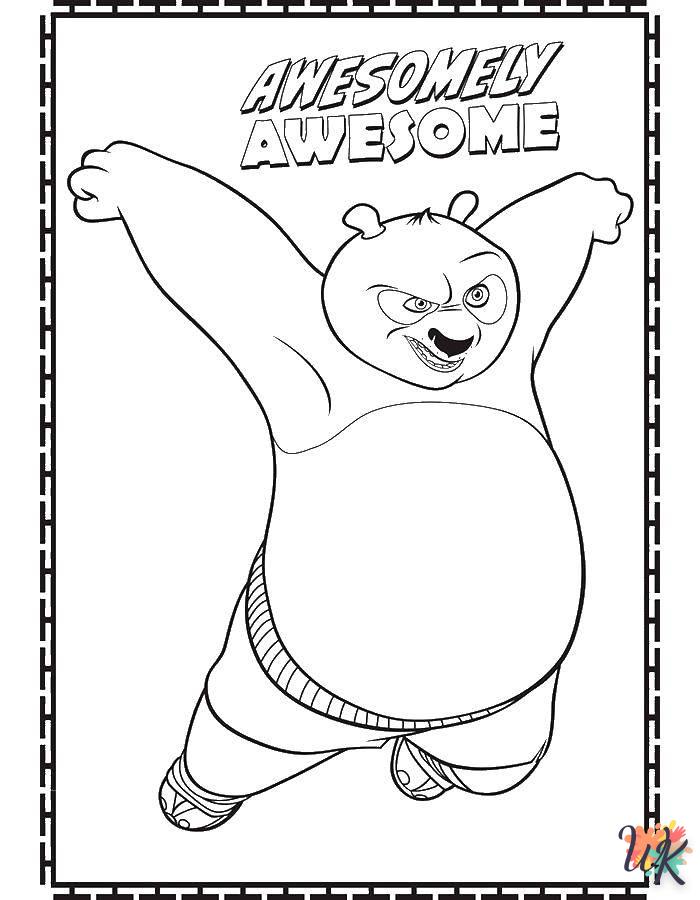 Disegni da Colorare Kung Fu Panda 12
