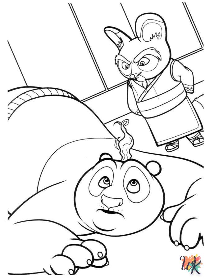 Disegni da Colorare Kung Fu Panda 14