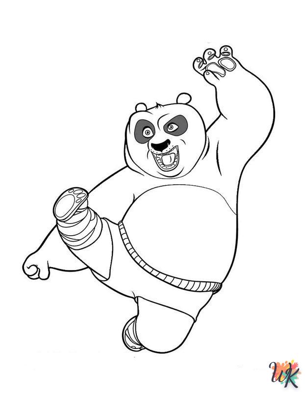 Disegni da Colorare Kung Fu Panda 23