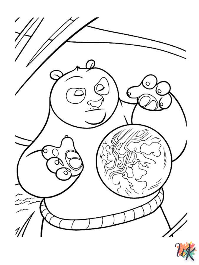 Disegni da Colorare Kung Fu Panda 28