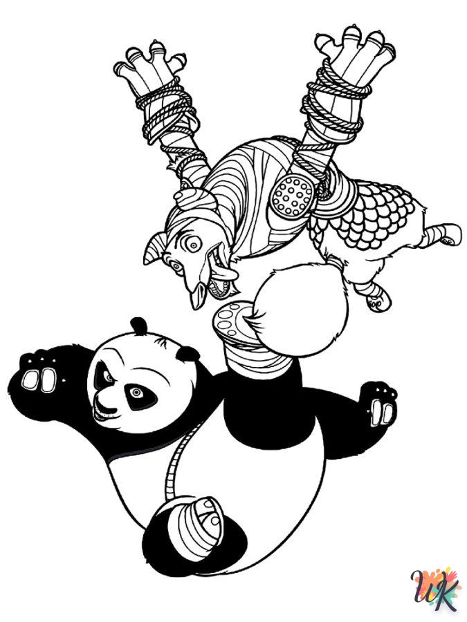 Disegni da Colorare Kung Fu Panda 46