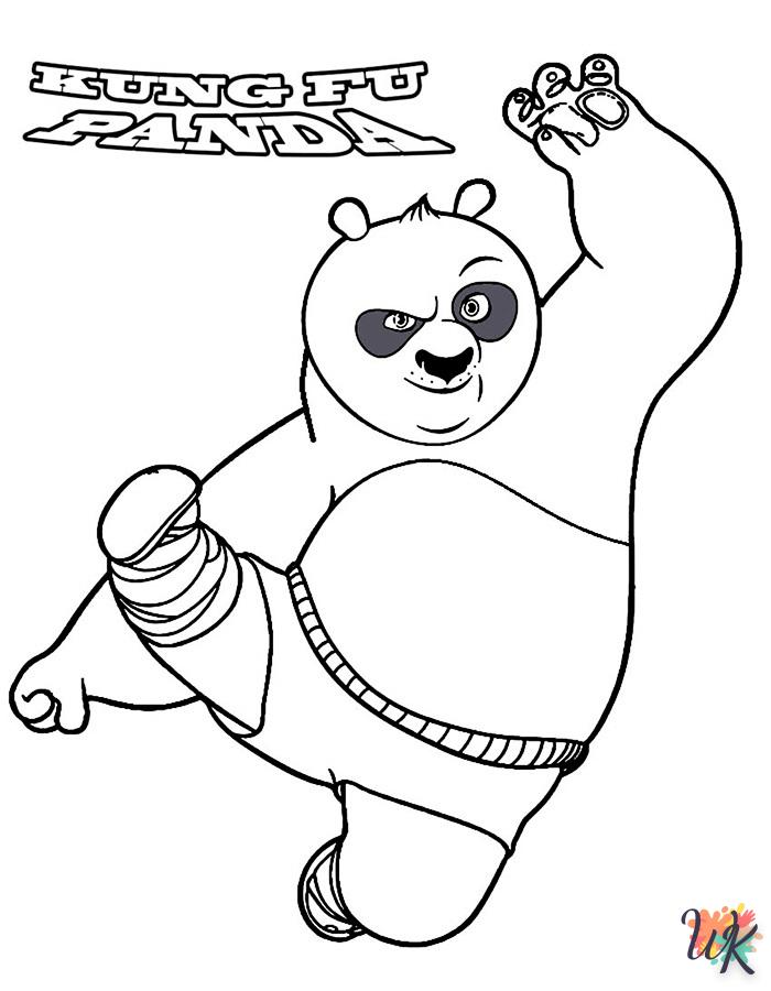 Disegni da Colorare Kung Fu Panda 49