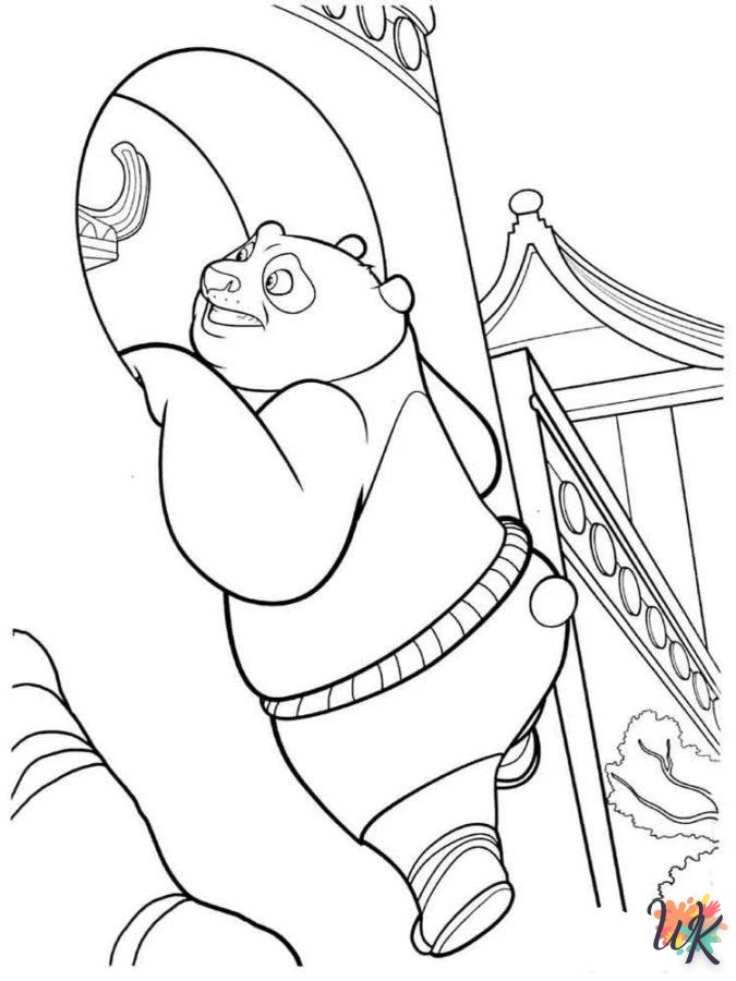 Disegni da Colorare Kung Fu Panda 61