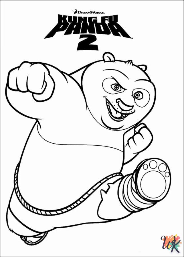Disegni da Colorare Kung Fu Panda 83