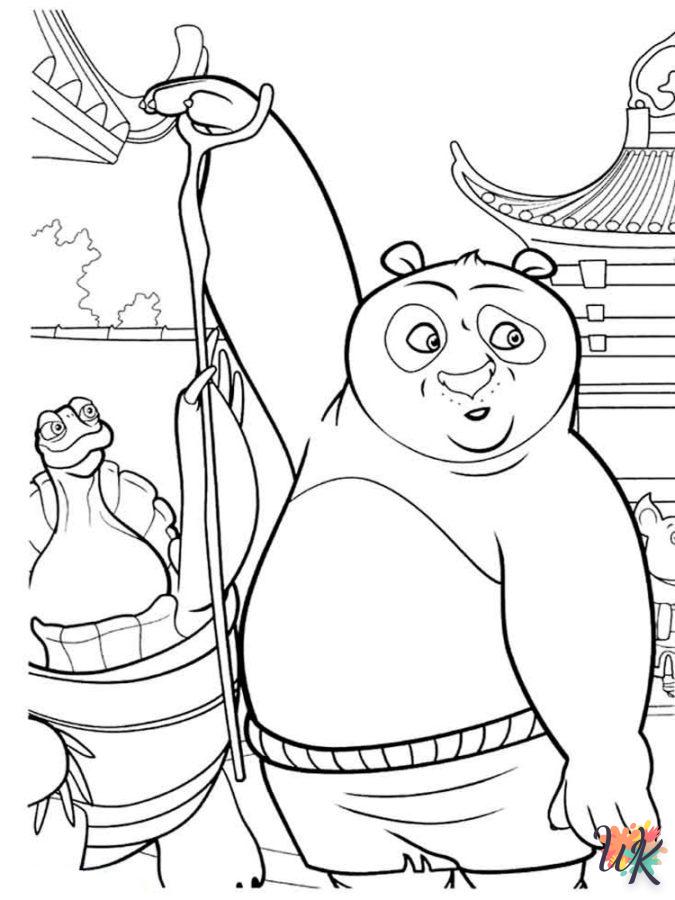 Disegni da Colorare Kung Fu Panda 85