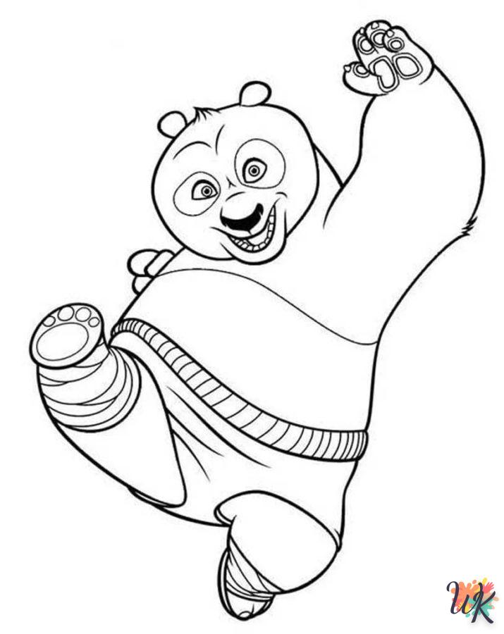 Disegni da Colorare Kung Fu Panda 94